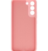 2.0mm Fashion Color TPU Hoesje voor Samsung Galaxy S22 Plus Roze