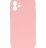 Fashion Color TPU Hülle iPhone 12 Rosa