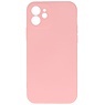 Fashion Color TPU Cover iPhone 12 Pink