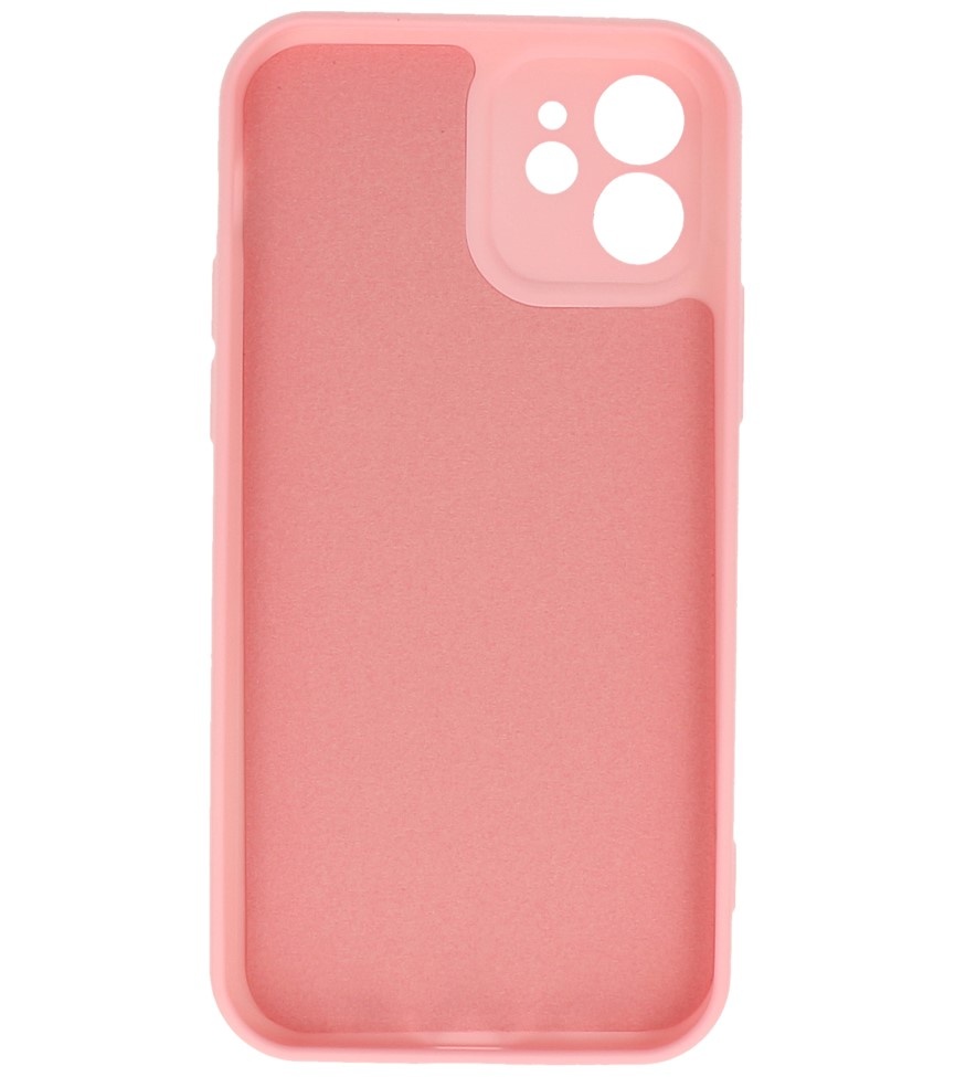 Fashion Color TPU Hoesje iPhone 12 Roze