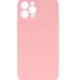 2,0 mm dicke, modische TPU-Hülle für iPhone 12 Pro, Pink