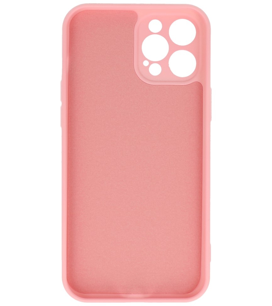 Coque TPU Couleur Mode de 2,0 mm d'épaisseur pour iPhone 12 Pro Max Rose