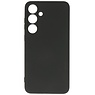 Coque en TPU couleur tendance pour Samsung Galaxy S24, noir