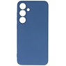 Coque en TPU couleur tendance pour Samsung Galaxy S24, bleu marine