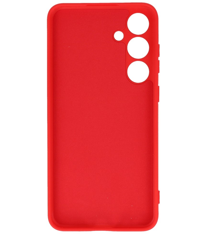Fashion Color TPU Hülle Samsung Galaxy S24 Rot