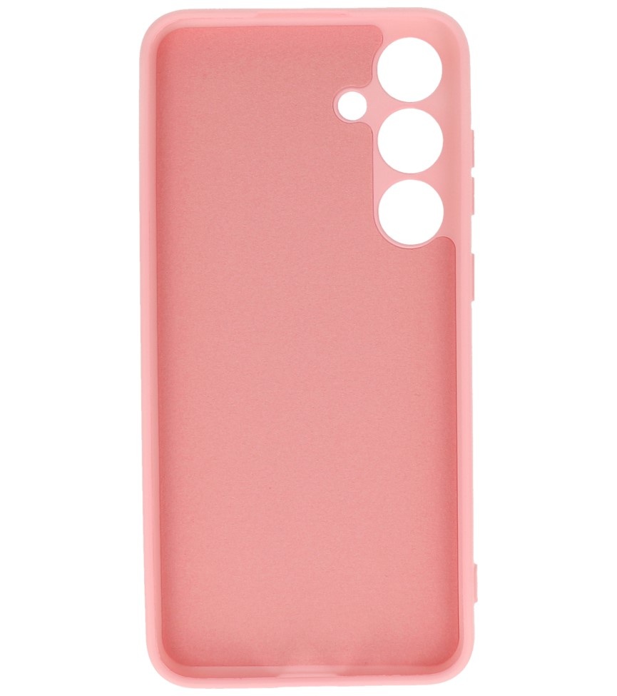 Fashion Color TPU Hoesje Samsung Galaxy S24 Roze