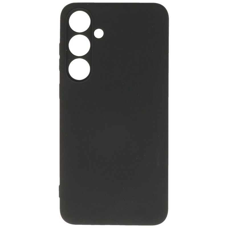 Custodia in TPU color moda per Samsung Galaxy S24 Plus nera