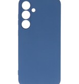 Modische farbige TPU-Hülle für Samsung Galaxy S24 Plus, Marineblau