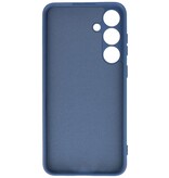 Fashion Color TPU Hoesje Samsung Galaxy S24 Plus - S25 Plus Navy