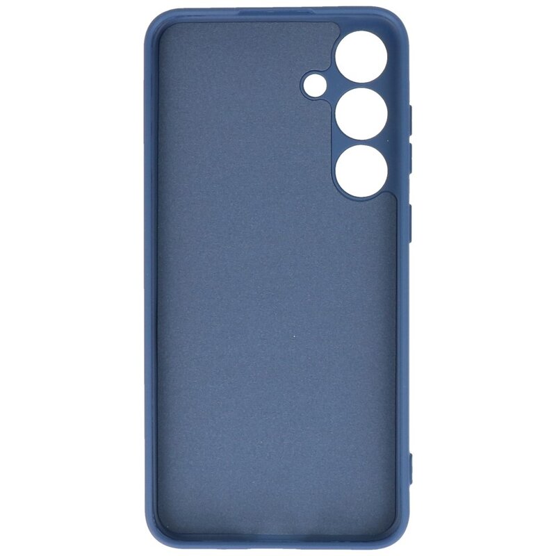 Fashion Color TPU Hoesje Samsung Galaxy S24 Plus - S25 Plus Navy