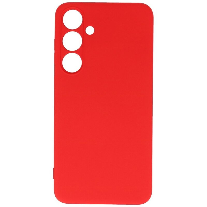 Fashion Color TPU-cover Samsung Galaxy S24 Plus Rød