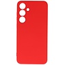 Coque en TPU couleur tendance pour Samsung Galaxy S24 Plus, rouge