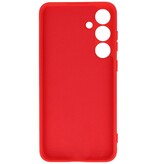 Fashion Color TPU-cover Samsung Galaxy S24 Plus Rød