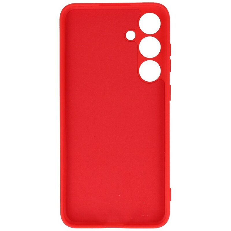 Fashion Color TPU-cover Samsung Galaxy S24 Plus Rød