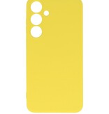 Custodia in TPU Fashion Color per Samsung Galaxy S24 Plus Giallo