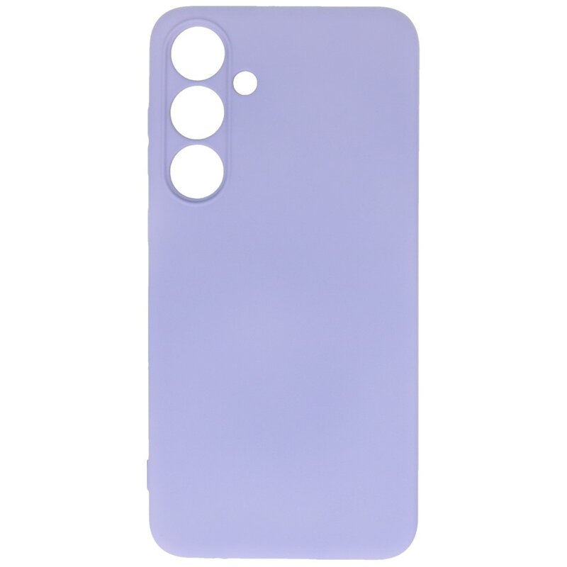 Coque en TPU couleur tendance pour Samsung Galaxy S24 Plus, violet