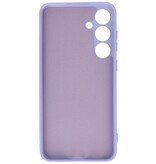 Coque en TPU couleur tendance pour Samsung Galaxy S24 Plus, violet