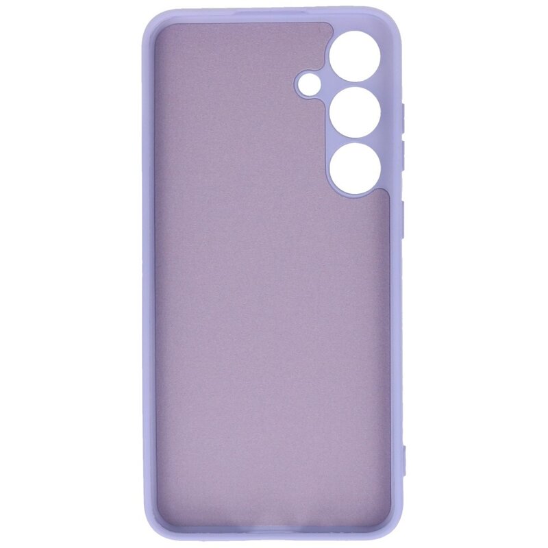 Fashion Color TPU Hülle Samsung Galaxy S24 Plus Lila