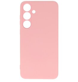 Coque en TPU couleur tendance pour Samsung Galaxy S24 Plus, rose