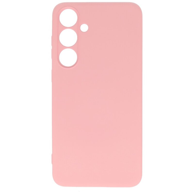 Custodia in TPU Fashion Color per Samsung Galaxy S24 Plus Rosa