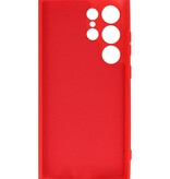 Fashion Color TPU-cover Samsung Galaxy S24 Ultra Red