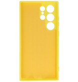 Custodia in TPU Fashion Color per Samsung Galaxy S24 Ultra Giallo
