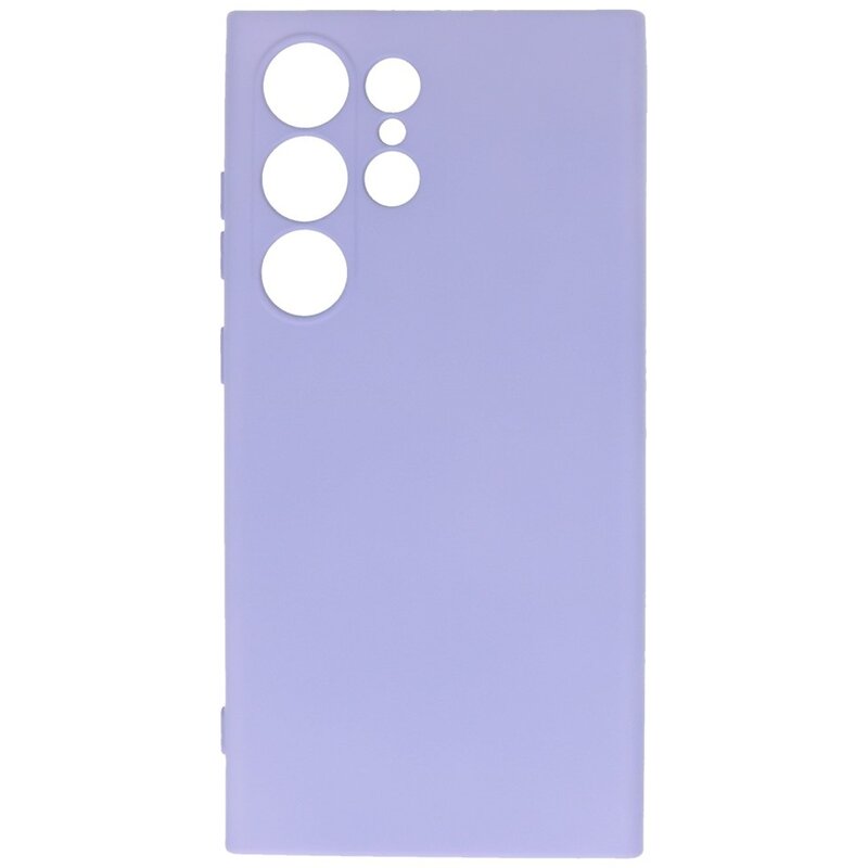 Custodia in TPU color moda per Samsung Galaxy S24 Ultra Viola