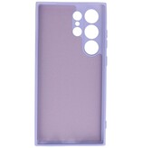 Custodia in TPU color moda per Samsung Galaxy S24 Ultra Viola