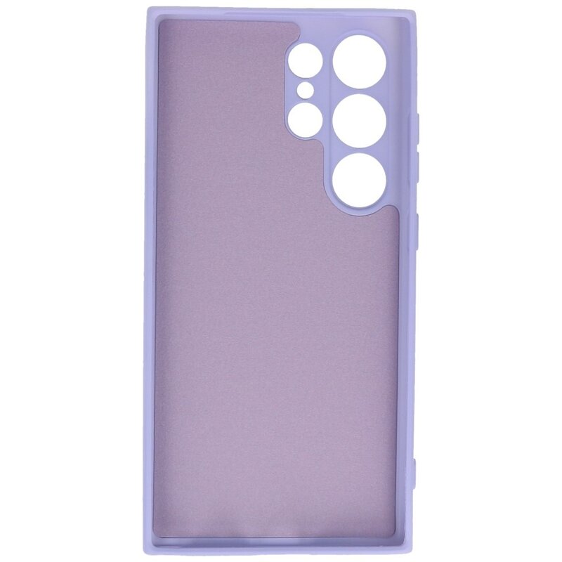 Custodia in TPU color moda per Samsung Galaxy S24 Ultra Viola