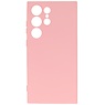 Coque en TPU couleur tendance pour Samsung Galaxy S24 Ultra rose