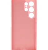 Fashion Color TPU Hoesje Samsung Galaxy S24 Ultra Roze