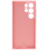 Fashion Color TPU Hoesje Samsung Galaxy S24 Ultra Roze