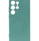 Coque TPU Fashion Color Samsung Galaxy S24 Ultra Vert Foncé