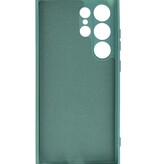 Coque TPU Fashion Color Samsung Galaxy S24 Ultra Vert Foncé