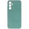 Fashion Color TPU Hoesje Samsung Galaxy A15 4/5G Donker Groen