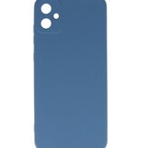 Modische farbige TPU-Hülle für Samsung Galaxy A05, Marineblau