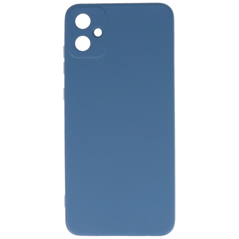 Fashion Color TPU Hoesje Samsung Galaxy A05 Navy