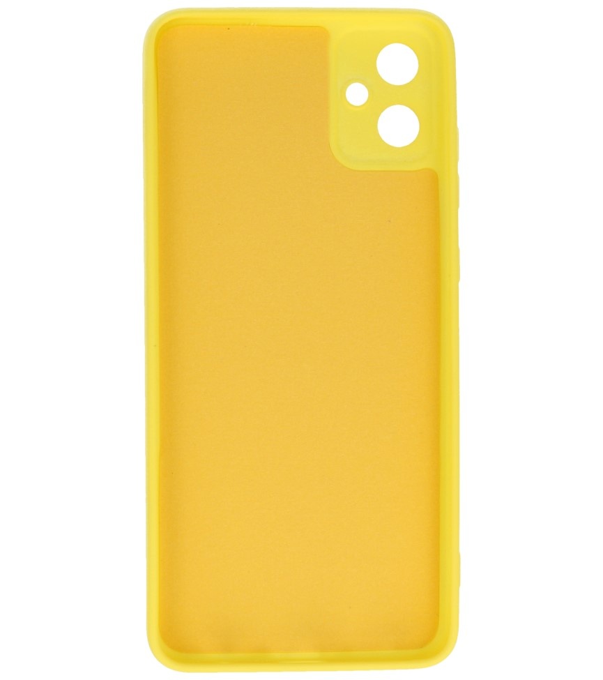 Fashion Color TPU Case Samsung Galaxy A05 Yellow
