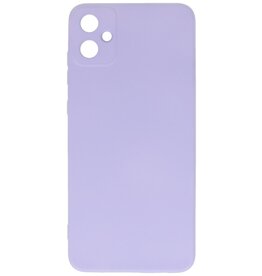 Coque en TPU couleur tendance pour Samsung Galaxy A05, violet