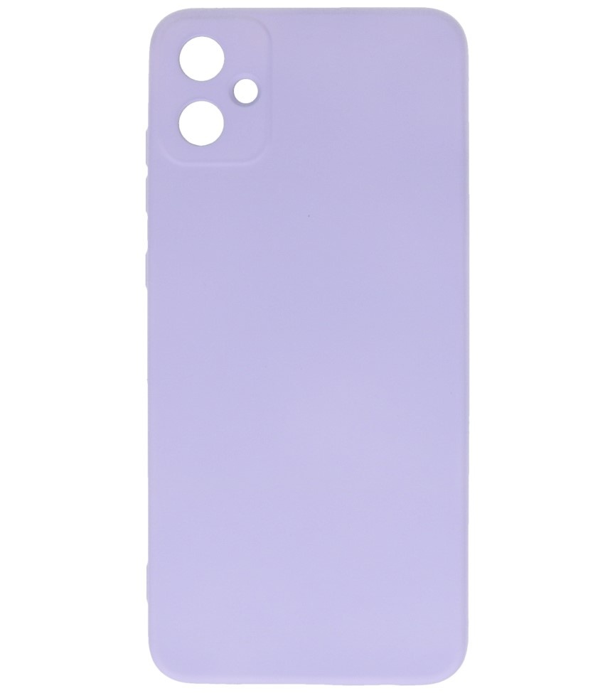 Fashion Color TPU Hülle Samsung Galaxy A05 Lila