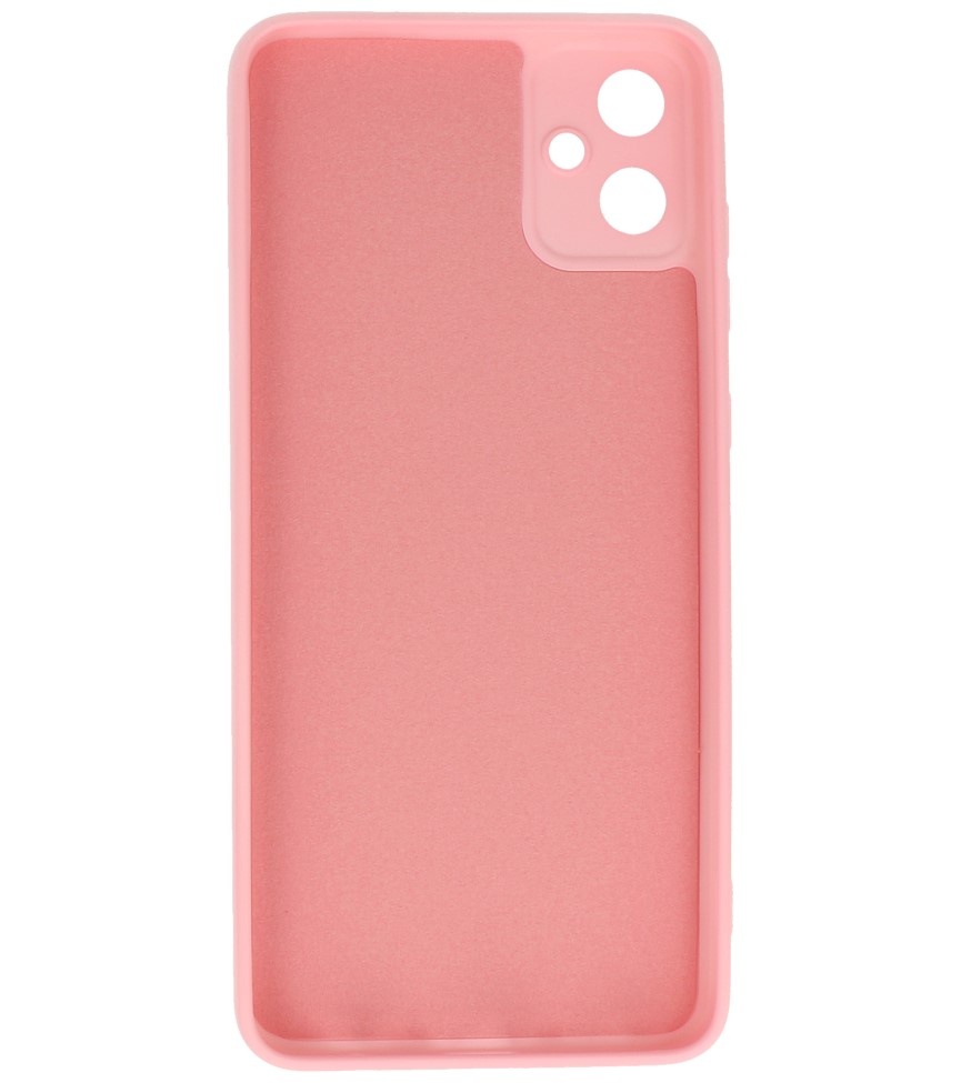 Coque en TPU couleur tendance pour Samsung Galaxy A05 rose