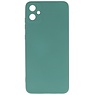 Coque en TPU couleur tendance pour Samsung Galaxy A05, vert foncé
