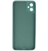 Fashion Color TPU Hülle Samsung Galaxy A05 Dunkelgrün