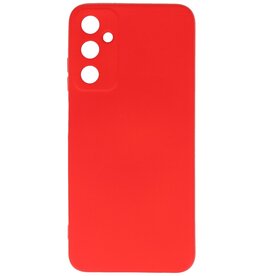 Coque en TPU couleur tendance pour Samsung Galaxy A05s rouge