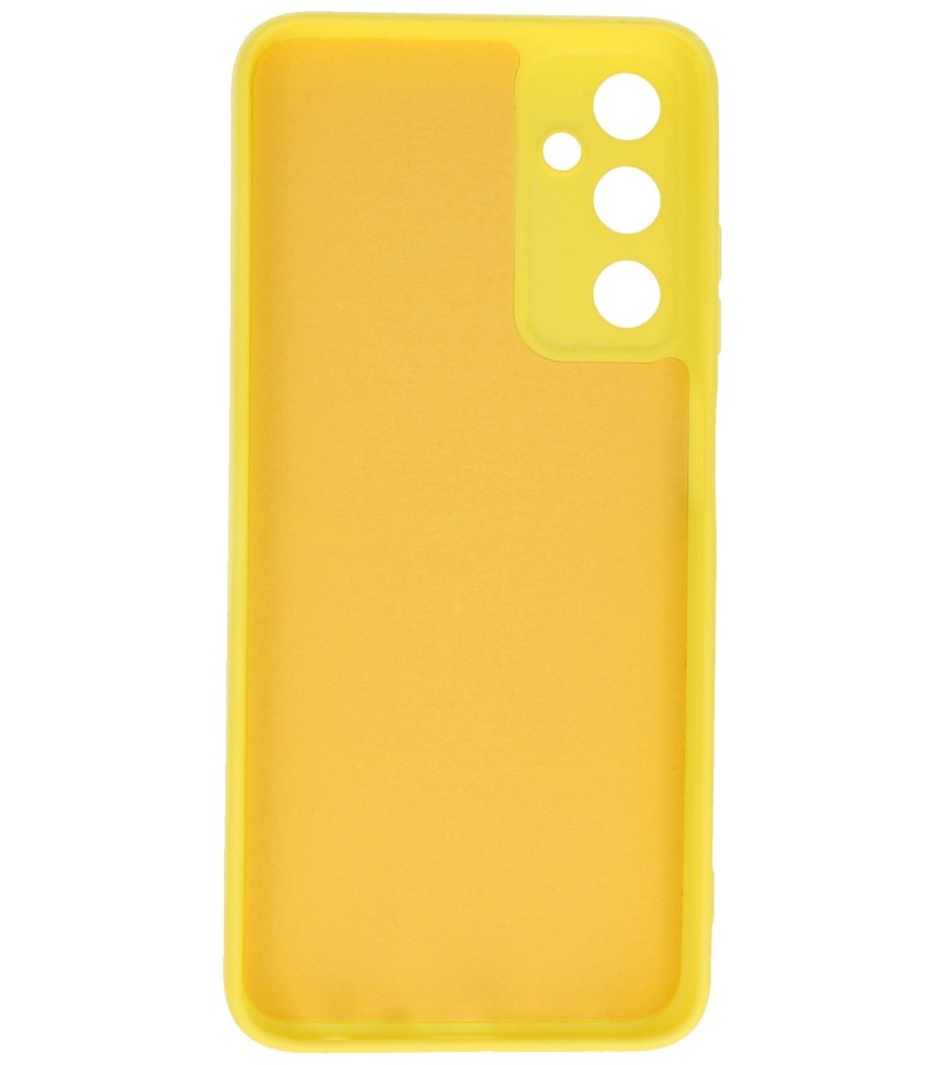 Fashion Color TPU Case Samsung Galaxy A05s Yellow