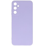 Coque en TPU couleur tendance pour Samsung Galaxy A05s, violet
