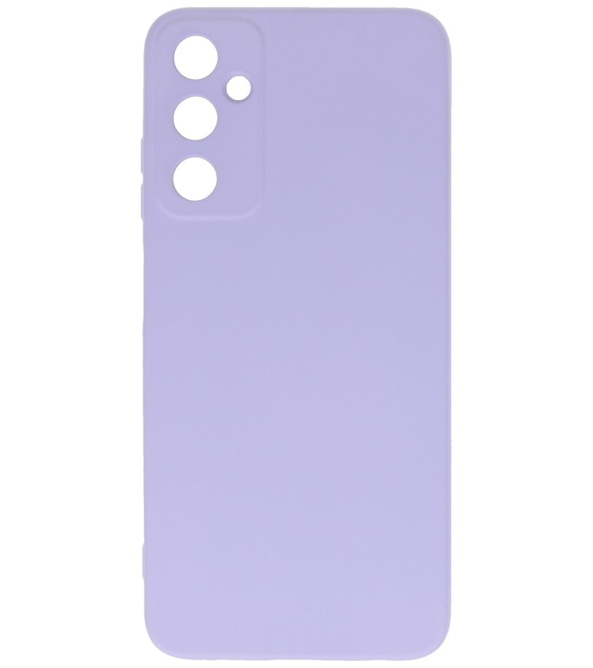 Fashion Color TPU Hülle Samsung Galaxy A05s Lila