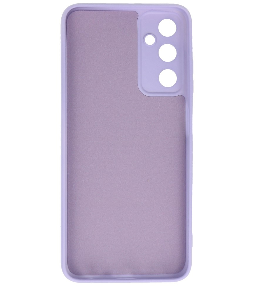 Coque en TPU couleur tendance pour Samsung Galaxy A05s, violet