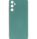 Fashion Color TPU Hoesje Samsung Galaxy A05s Donker Groen