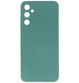 Coque en TPU couleur tendance pour Samsung Galaxy A05s, vert foncé
